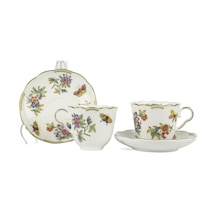 2li Eden Meadow Kahve Fincan Seti 100 Cc-6071 Çok Renkli