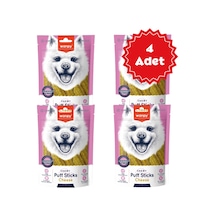 Wanpy Chewy Puff Sticks Tahılsız Peynirli Köpek Ödül Maması 100grx4 Adet