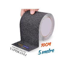 Merdiven Ve Zemin Kaydırmaz Kaymaz Bant 10 Cm X 5metre Siyah Tdrtr