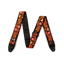 Jim Dunlop Jh23 Jimi Hendrix Blacklight Monterey Orange Gitar Askısı