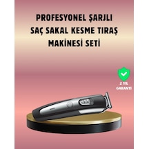 Bay Şarjlı Saç Sakal Kesim Makinesi Detaylı Kesim İçin Hassas Başlıklı Najmaddin