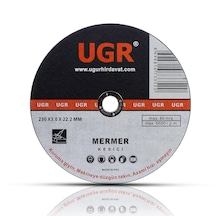 Ugr Mermer Kesici Taşlama Makinesi Diski 230X3X22 mm