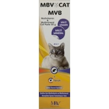 MBV CAT Mvb - Kediler İçin Multivitamin ve Multimineral Paste 50 Gr