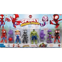 SPIDEY AMAZING FRIENDS SPİDERMAN 6 LI FİGÜR OYUNCAK