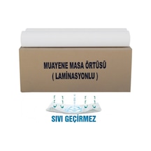Laminasyonlu Muayene Masa Sedye Örtüsü 50 CM x 50 M 12 Rulo