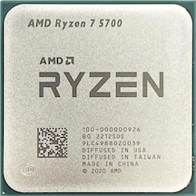 Ryzen 7 5700 20mb 8çekirdekli Vga Yok Am4 65w +fansız-131178