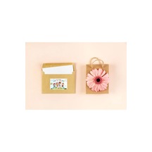 İyi Tatiller Etiketi Okul Etiketi 5x8 Cm 30 Adet Sticker Selefonl