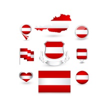 Avusturya Sticker Set