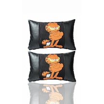 Tweety - Pembe Panter - Tazmanya - Garfield Boyun Yastığı 2'li - Karakter & Seyahat Açık Turuncu