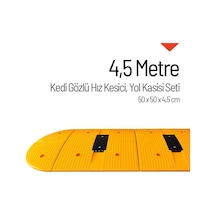 Kedi Gözlü Hız Kesici, Yol Kasisi 4,5 Metre-3466