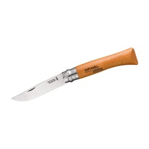 Opinel Kayın Saplı Karbon Çelik Çakı, Unisex, Kahverengi, Nr.9