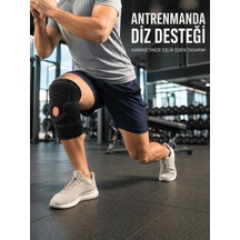 Ayarlanabilir Ligamentli Dizlik Patella Silikon Pedli Nefes Alabilir Diz Koruyucu Çok Renkli