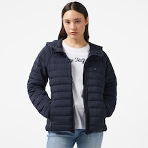 Tommy Hilfiger Sporty Down Kadın Mavi Montww0ww42350