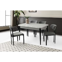 Açık Gri Mobilgen 130+37 Kelebek Kütük Hg Açılabilir Masa Açık Gri