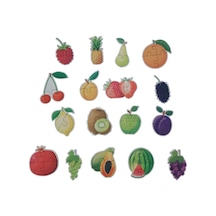 Meyveler Fruits / 17 Adet Puzzle Yapboz Puzzle / 42 Parça