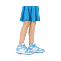 Kiko Kids Carde Günlük Cırtlı Kız Çocuk Spor Ayakkabı Bebe Mavi