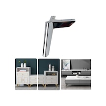 Sones Lh-fj0039 Metal Mobilya Destek Ayakları, Yükseklik: 15cm Parlak Renk