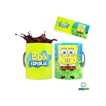 Sünger Bob Kupa Bardak Tek Adet K0419 Çok Renkli
