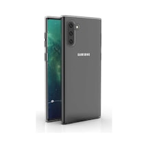 Samsung Galaxy Uyumlu Note 10 Kılıf Lüx Şeffaf Silikon Kılıf