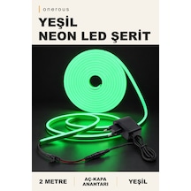 Onerous 2 M Yeşil Neon Led Şerit, Anahtarlı