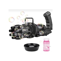 Pilli Köpüklü Oyuncak Köpük Makinesi Tabancası Bubble Machine + 500 Ml Baloncuk Likiti Nanopro