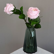 Yapay Çiçek Gül Tek Dal Toz Pembe 40 Cm