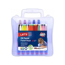 Plastik Çantalı Pastel Boya 24 Renk Plastik Çantalı Pastel Boya 24 Renk