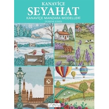 Kanaviçe Seyahat - Kanaviçe Manzara Modelleri - Durene Jones - Tuva Tekstil