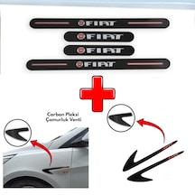 Fiat Palio Weekend Uyumlu Carbon Kapı Eşiği + Çamurluk Venti (552313585)