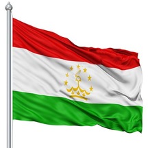 Tacikistan Bayrağı 70X105Cm.