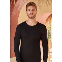 Erkek Uzun Kollu Bisiklet Yaka Body Atlet Berrak-1025 001