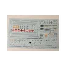Babibi Dbt01275 1/48 Ölçek, F-16 D, Kobra Filo Özel Şema, Dekal Çıkartma
