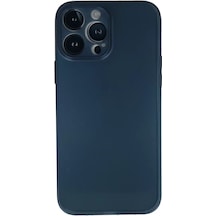 Newface Apple İphone 13 Pro Kılıf Pp Ultra İnce Kapak - Mavi