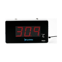Tr923a Büyük Led Ekranlı Duvar Tipi Dijital İç Mekan Termometresi Diğer