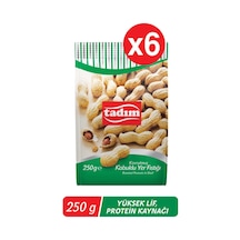 Tadım Kavrulmuş Kabuklu Yer Fıstığı 6 x 250 G