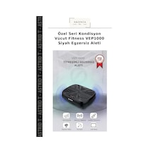 Özel Seri Kondisyon Vücut Fitness Vep1000 Siyah Egzersiz Aleti