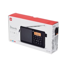 Dijital Ekranlı Saatli Manuel Kanal Arama & Kayıt Özellikli Fm Radyo Bluetooth Hoparlör