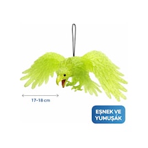 Asılabilir Lateks Kartal Dekor Süsü Yeşil 17-18 Cm