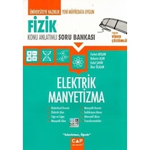 Fizik Elektrik Manyetizma Konu Anlatımlı Soru Bankası -  Çap Yayınları
