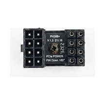 Atx 8 Pın Erkek 180 Derece Açılı 8 Pın Dişi Güç Adaptörü - Pcıe 8-pin Güç Adaptörü 180 Derece Açılı .
