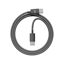 60w Örgülü Hızlı Şarj Ve Data Kablosu Siyah Az-06ab 1metre 60w Type-c To Type-c Siyah