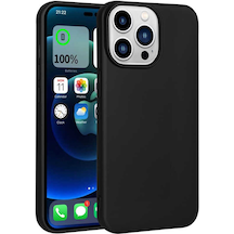 Apple iPhone 14 Pro Max Uyumlu Klfs Premier Silikon Kılıf-siyah Siyah