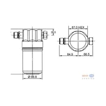 KNECHT AD36000S Klima Tüpü A4 Passat 1.6 1.8T 1.9 TDI 2.0 2.3 Vr5 2.8 V6 97-00 (Eno:8Ft351192041)
