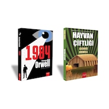 George Orwell 1984 + Hayvan Çiftliği Set 2 Kitap