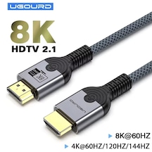 Ugourd 2-metre Hdmı To Hdmı Ultra Sertifikalı Hdmı 2.1 Kablo 48gb