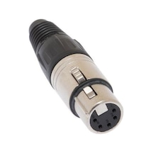 5 Pin Xlr Dişi Konnektör