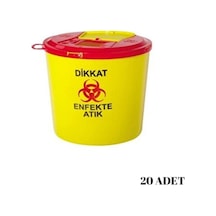 Tıbbi Atık Kovası 5lt - 20 Adet Diğer