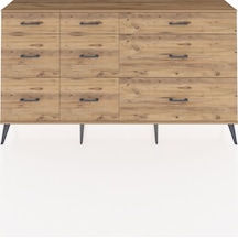 Arges Konsol 9 Çekmeceli 176x30x99 Aytaşı-çam Atlas Çam - Aytası