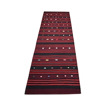 Zehra Abla Halı Yeni El Dokuması Başyapıt Malatya Yolluk Yün Kilim 7224 Çok Renkli