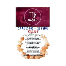 Gümüştel El Sanatları Sertifikalı Başak Burcu Burç Bilekliği Çok Renkli